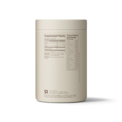 Sports Research Marine Collagen Peptides 34 serving 12oz — Marine Collagen Peptides 34 serving 12oz facts