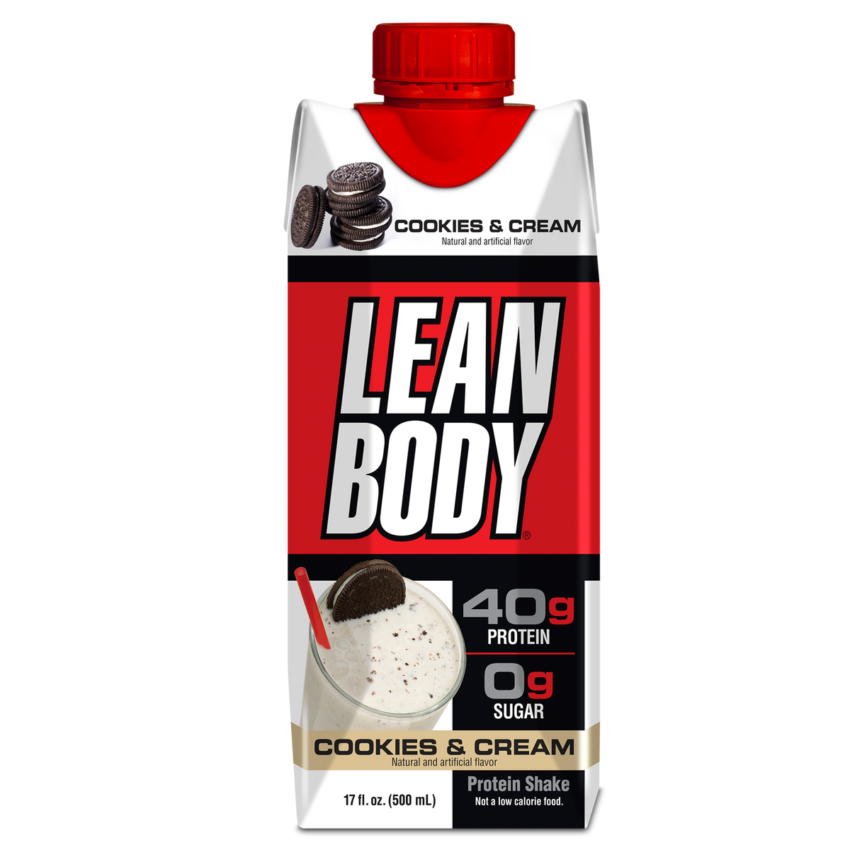 Labrada Lean Body RTD — Cookies & Cream hero