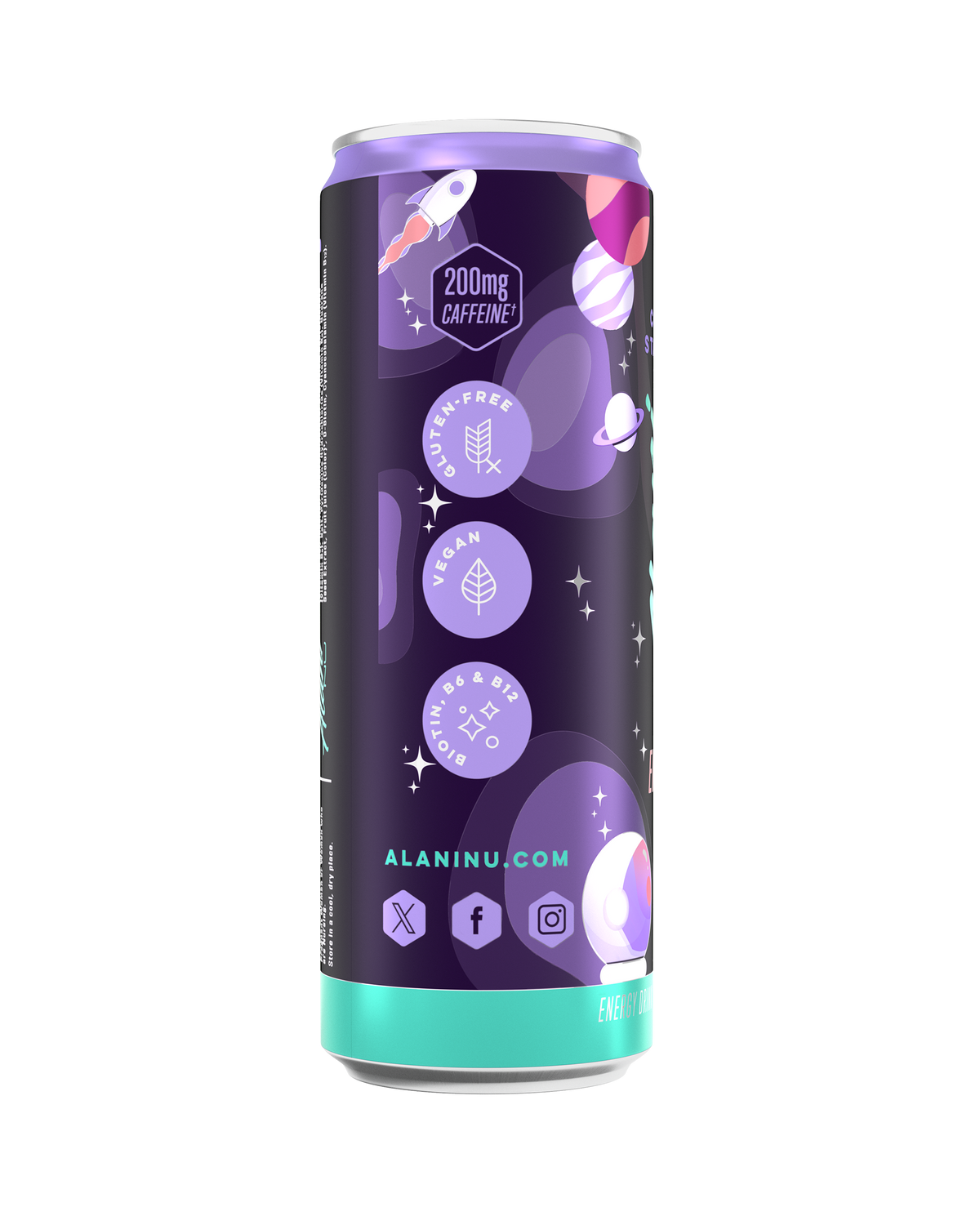 Alani Nu Energy RTD — Cosmic Stardust support