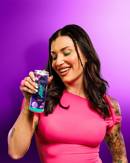 Alani Nu Energy RTD — Cosmic Stardust support