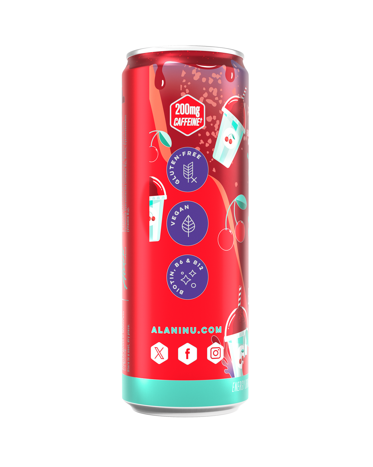 Alani Nu Energy RTD — Cherry Slush support