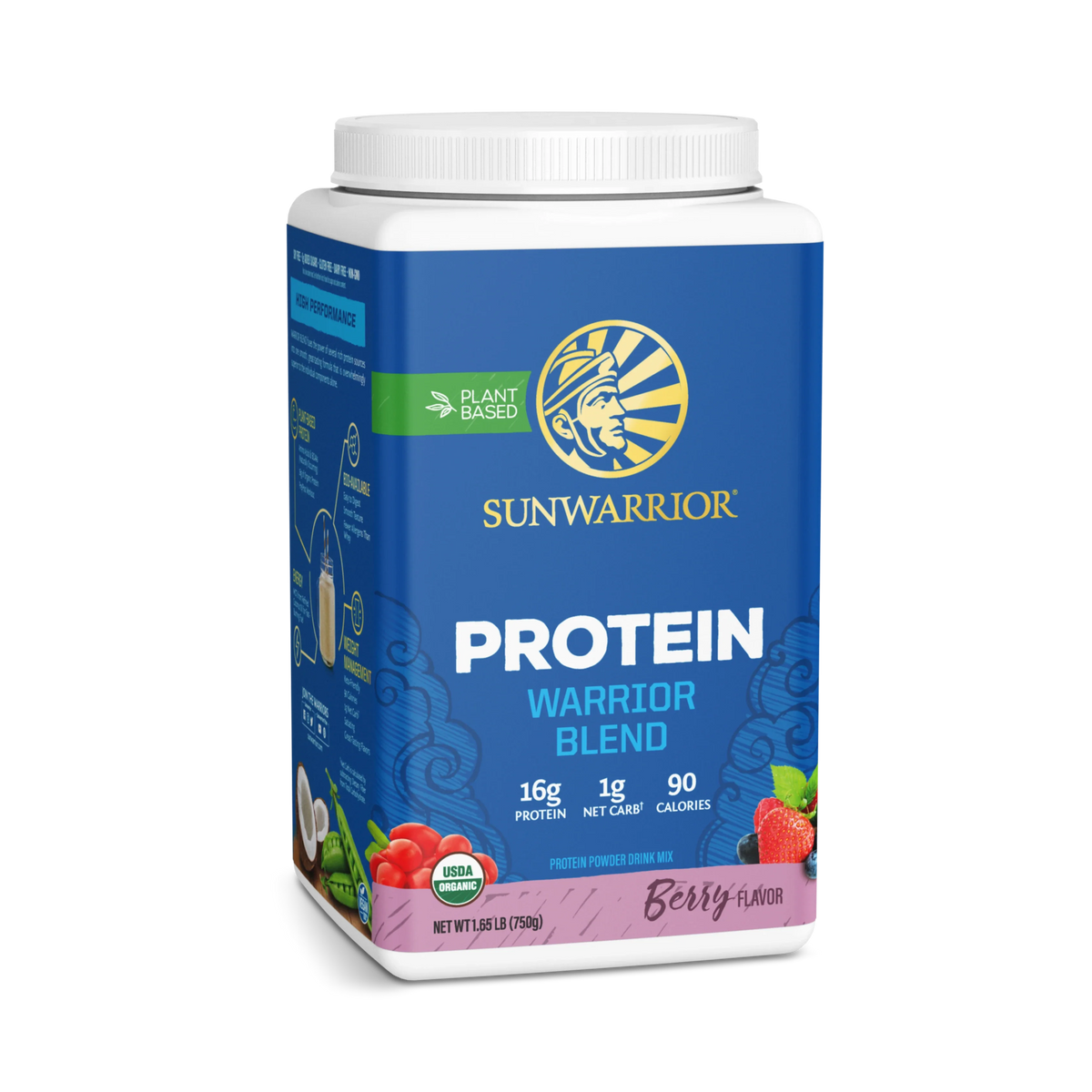 Sunwarrior Warrior Blend — 750grams Berry support