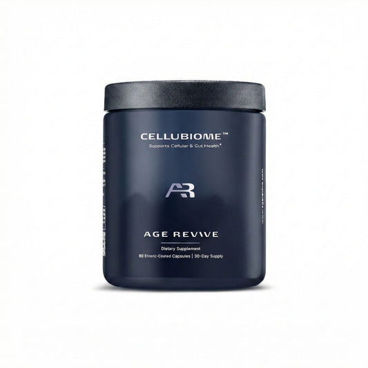 Age Revive CELLUBIOME supplement jar