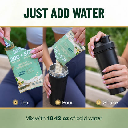 Nutrition On The Go Vegan — 6 serving Vanilla support