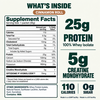Nutrition On The Go Protein + Creatine — Mixed 6 serving support